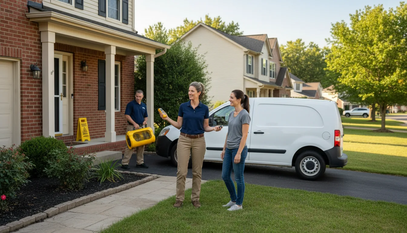 Water restoration image for Dehumidification And Cleanup Services in Sea Cliff, NY